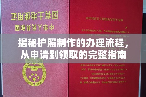 王益揭秘护照制作的办理流程，从申请到领取的完整指南