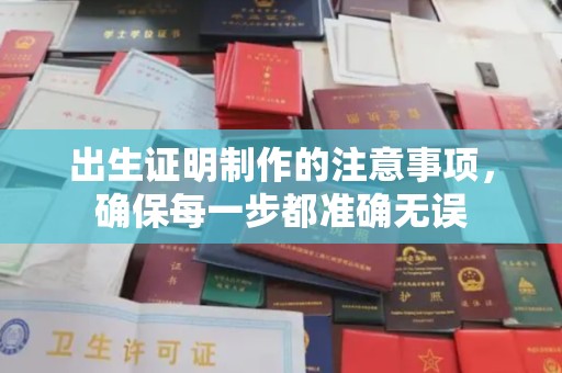 王益出生证明制作的注意事项，确保每一步都准确无误