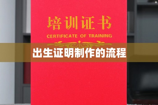 王益出生证明制作的流程